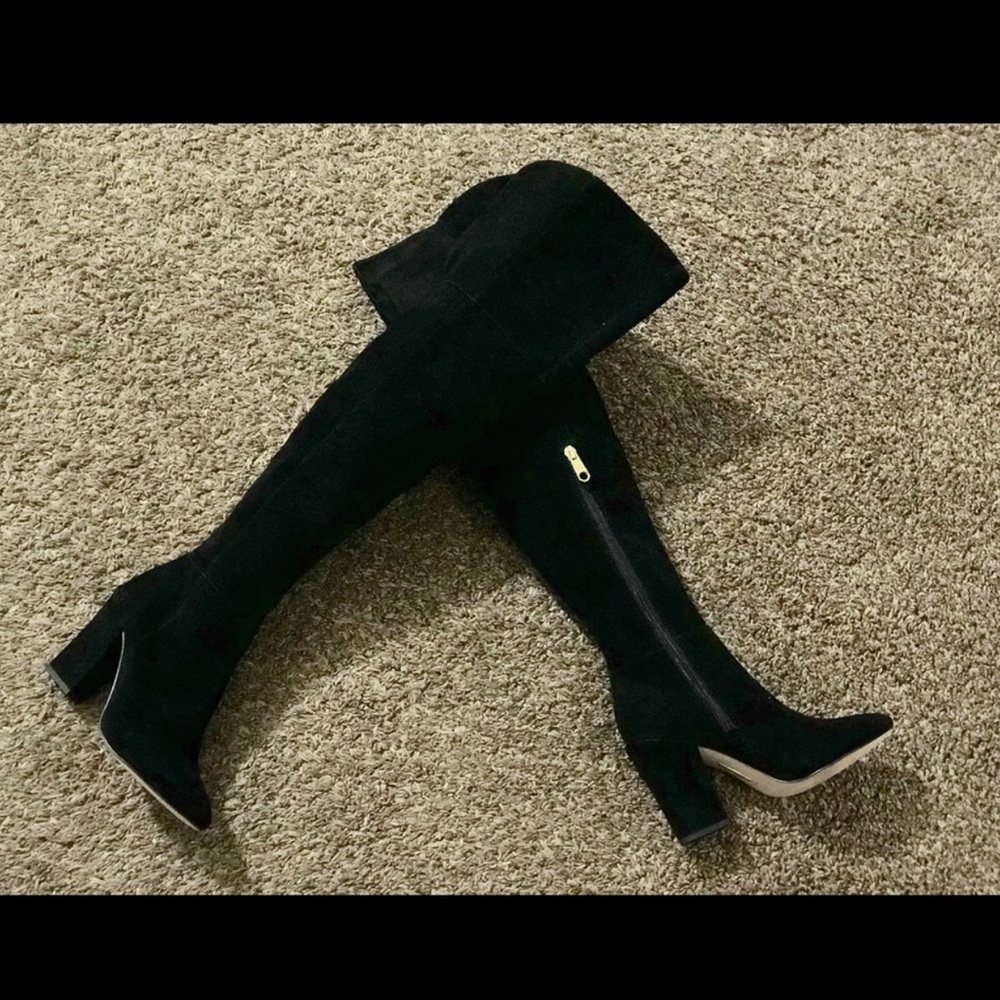 Knee high boots